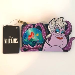 Disney Loungefly Ursula Wallet NWT